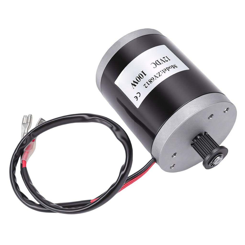 Electric Motor Replacement for   E100 E125 100W Aluminum Alloy Electric Scooter Motor with Rubber Belt