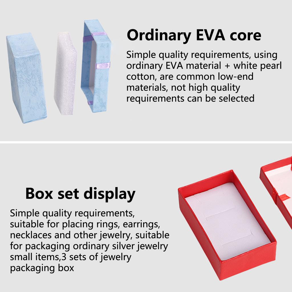 Langlebige Schmuckschatulle. Gut aussehende, rechteckige, schöne, visuelle Schmuck-Geschenkbox für Mädchen