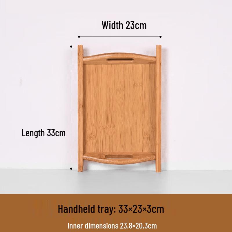 Japanese Style Bamboo Serving Tray