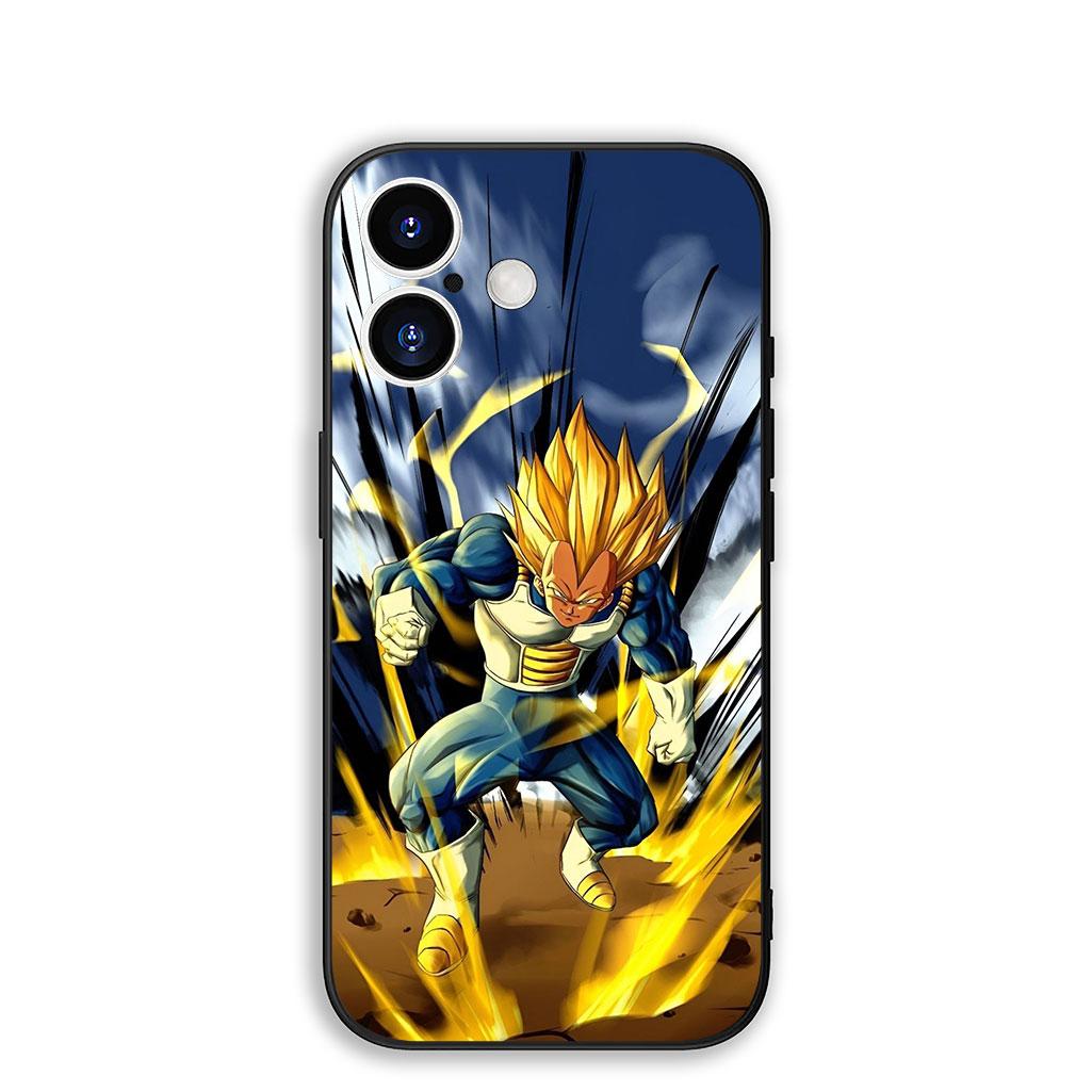

Cover for Apple iPhone 16 15 14 11 Pro Max 6 7 8 Plus + SE2 SE3 SE 2022 2020 8+ Phone Case Vegeta Dragons Gokus Balls Super iPhone 15