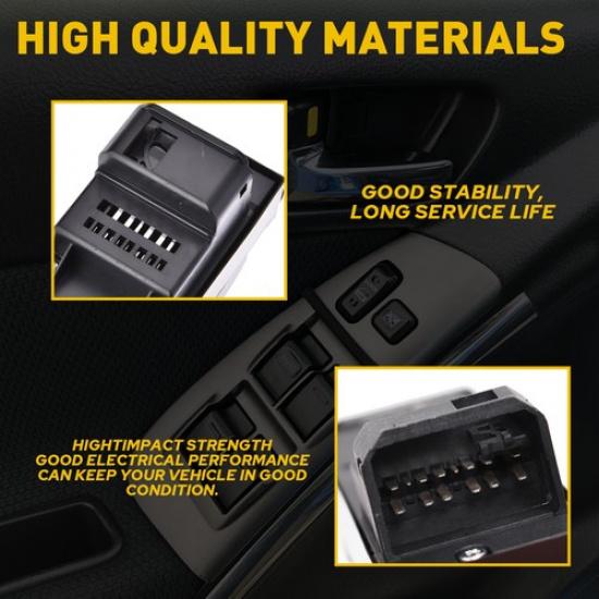 For 2003-2008 Toyota Matrix Corolla Driver Side Power Master Window Switch EOI