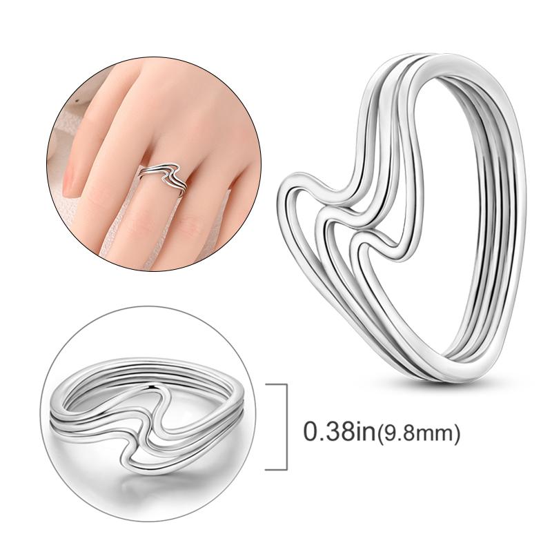New Authentic Rings Copper Popular Fashion Vintage Stackable Ring Ideal For Women Copper Wedding Ring Jewellery Gift