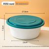 Disposable Round Meal Containers with Dome Lids, 900ml