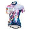 Women's Cycling Jersey Short Sleeved Bike Shirts Mountain Jerseys Comfortable Quick Dry Wear Tops