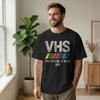 VHS-Kassette Die Zukunft ist da 1976 T-Shirt Unisex Video Abgenutzt Lässig Baumwolle T-Shirt Rundhals Kurzarm T-Shirts Kleidung