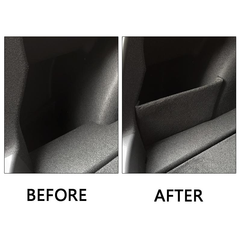 Trunk Baffle for Tesla Model 3 Y Tail Box Separate Storage Partitions Board Boot Side Baffles Car Organizer Trunk 2017-2025