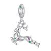 BAMOER Solidne Srebro Próby 925 Koralik Charms z Serii Świątecznej Pasujący do Oryginalnej Bransoletki DIY Bamoer Charms do Tworzenia Biżuterii Prezent Świąteczny