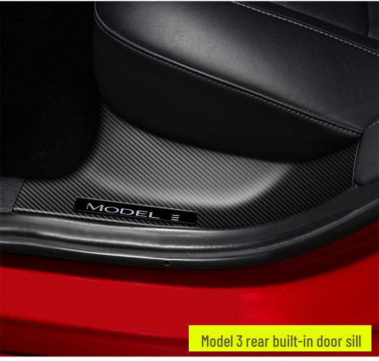 Banda de protecție a pragului Tesla Model 3/Y pentru accesorii modificate