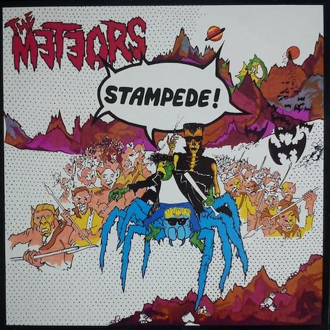 

LP Record METEORS - Stampede! CHOP1 Mad Pig Records 1984 UK Rock Used