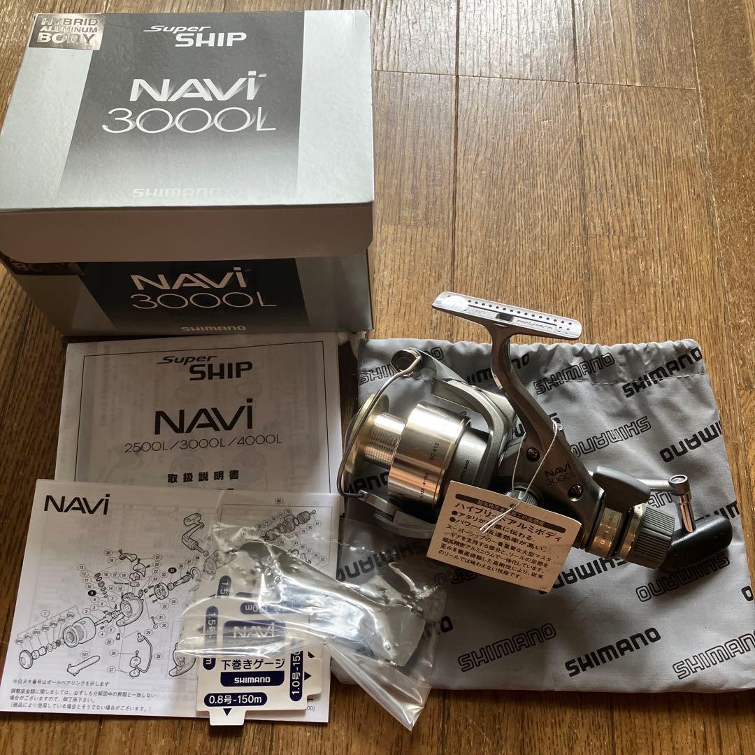 Used [New/unused] Shimano NAVI 3000L spinning reel rare item!