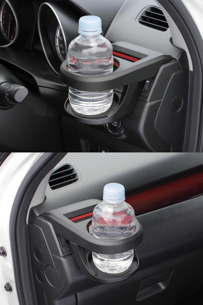 Tsuchiya Yac Air Conditioner Drink Holder Set for Driver and Passenger Swift-specific (Z#13S, 33S, 43S, 53S, 83S, SY-SZ1, SY-SZ2)