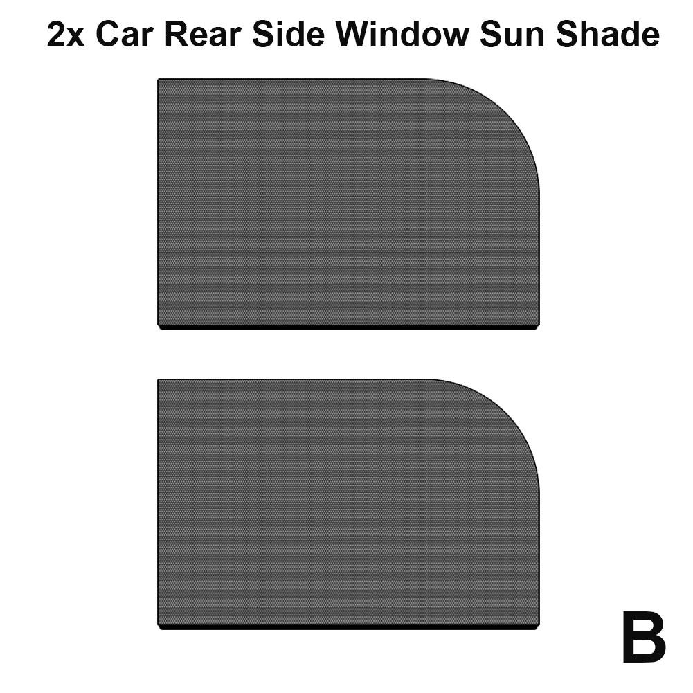 

НОВЫЕ 2 шт. Чехол на экран двери окна автомобиля Защита от УФ лучей Солнцезащитная сетка Универсальные шторки для боковых окон Защита Репеллент Моск