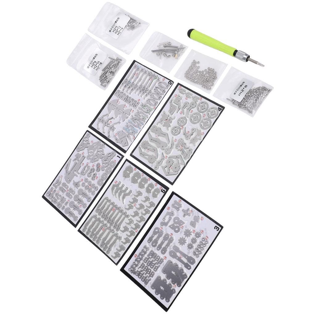 3D Metal Puzzles Kit To Build STEM Educational Toy   Mechanical Puzzle Building Blocks for Kids Adults