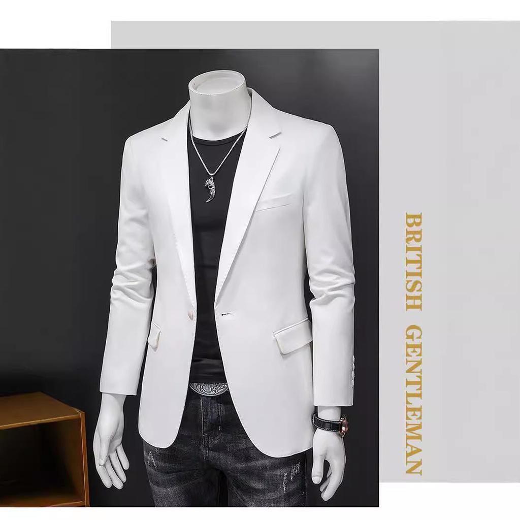 2024 Europäischer Stil Herren Slim Fit Casual Blazer