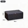 Foldable Cationic Storage Box with Compartments for Clothes, Wardrobe, or Socks - Includes Handle for Easy Sorting and Organizing