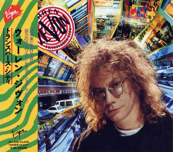 

CD WARREN ZEVON - Transverse City VJD32255 Virgin 1989 Japan Rock Used