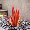 Tequila Sculpture Hand Painted Agave Plant Garden Ornament Outdoor Yard Stake
