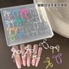 Chain Bow Nail Art Molds Multi-size Pearl DIY Charms Resin