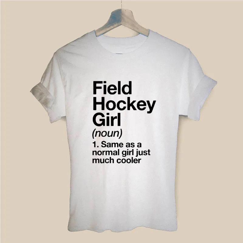 

Field Hockey Girl Definition Harajuku T Shirt Funny Tshirt Women Clothing Casual Short Sleeve Tops Tees S