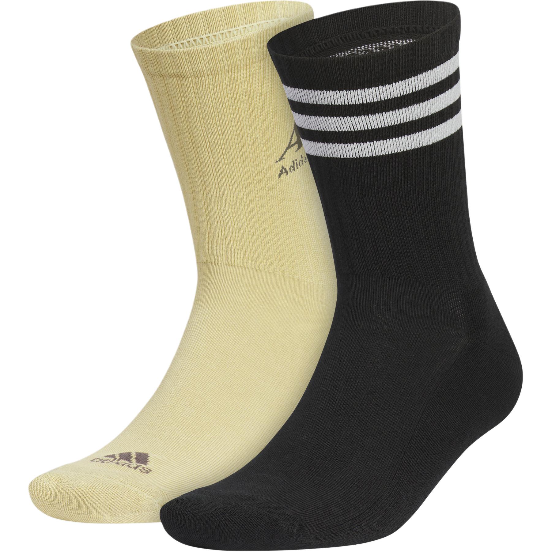 Adidas Lounge FUTURE GRAPHIC SOCKS Crew Socks Unisex 2 Pack JF1196 M