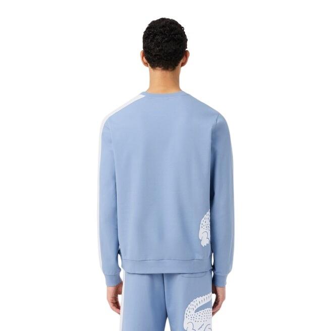 Lacoste Sweatshirt d'intérieur à manches longues en polaire avec logo pour homme