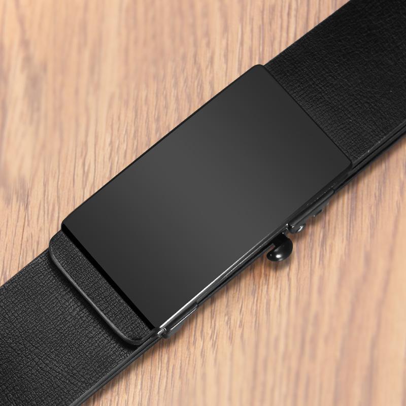 Men'S Toothless Automatic Buckle Does Not Punch Holes, Automatic Buckle Suit Youth Belt