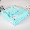 Quilt Printing Flower Cotton Summer Bedding With Breathable Fabric For Bedroom
