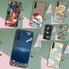 Art Crane Waves For Huawei Nova Y91 Y90 Y60 Y70 Y61 Y72 Y73 3i 7i 8i 11 12i 9 10 SE P20 P30 Pro P40 Lite Case