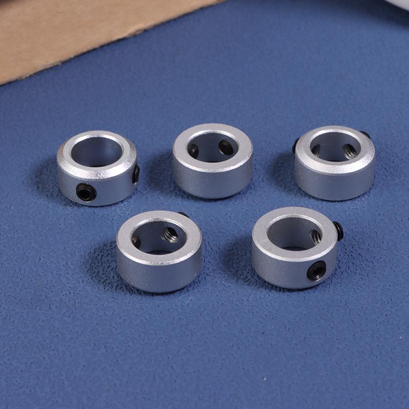 5 Pièces Anneau Fixe d'Axe Optique Type Ouvert Roulement à Anneau Fixe Manchon de Blocage Limite Aluminium Arbre de Positionnement Automatique à Anneau Fente
