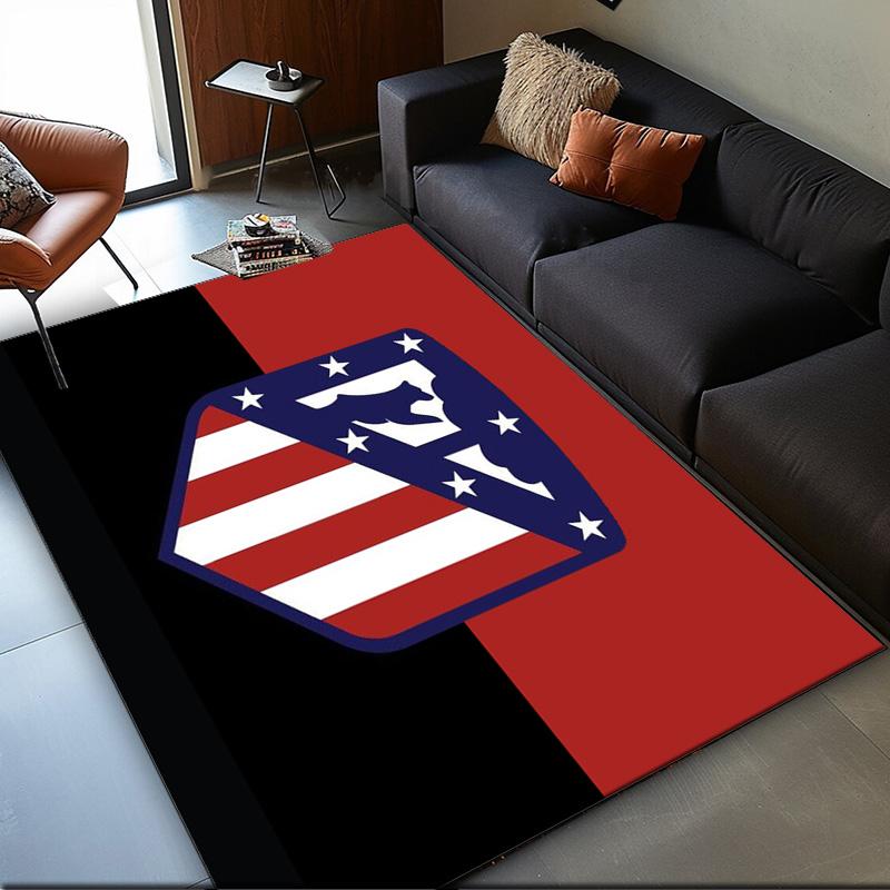 Club Atletico Mineiro Wappen Teppich, Stuhlunterlage, Teppich für Büro Schlafzimmer Wohnzimmer, Fußabtreter Dekoration Fan Geschenk Weihnachtsgeschenk