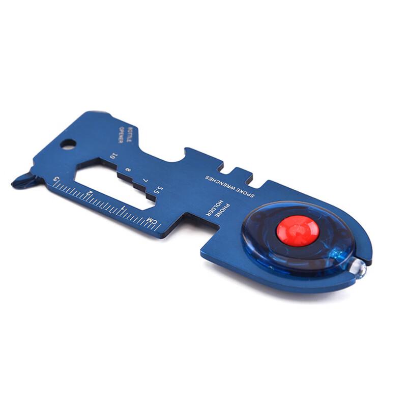 Stainless Steel Multi-tool Card with LED Light - 3 Pack