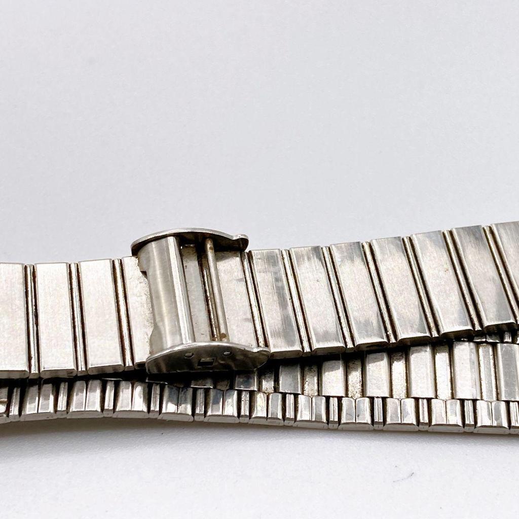 Used 427 SEIKO Men's Watch Quartz Working 80s Vintage Silver