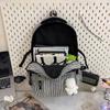 Schoolbag large capacity casual backpack Korean version ins college style schoolbag female junior high school students cute small fresh backpack