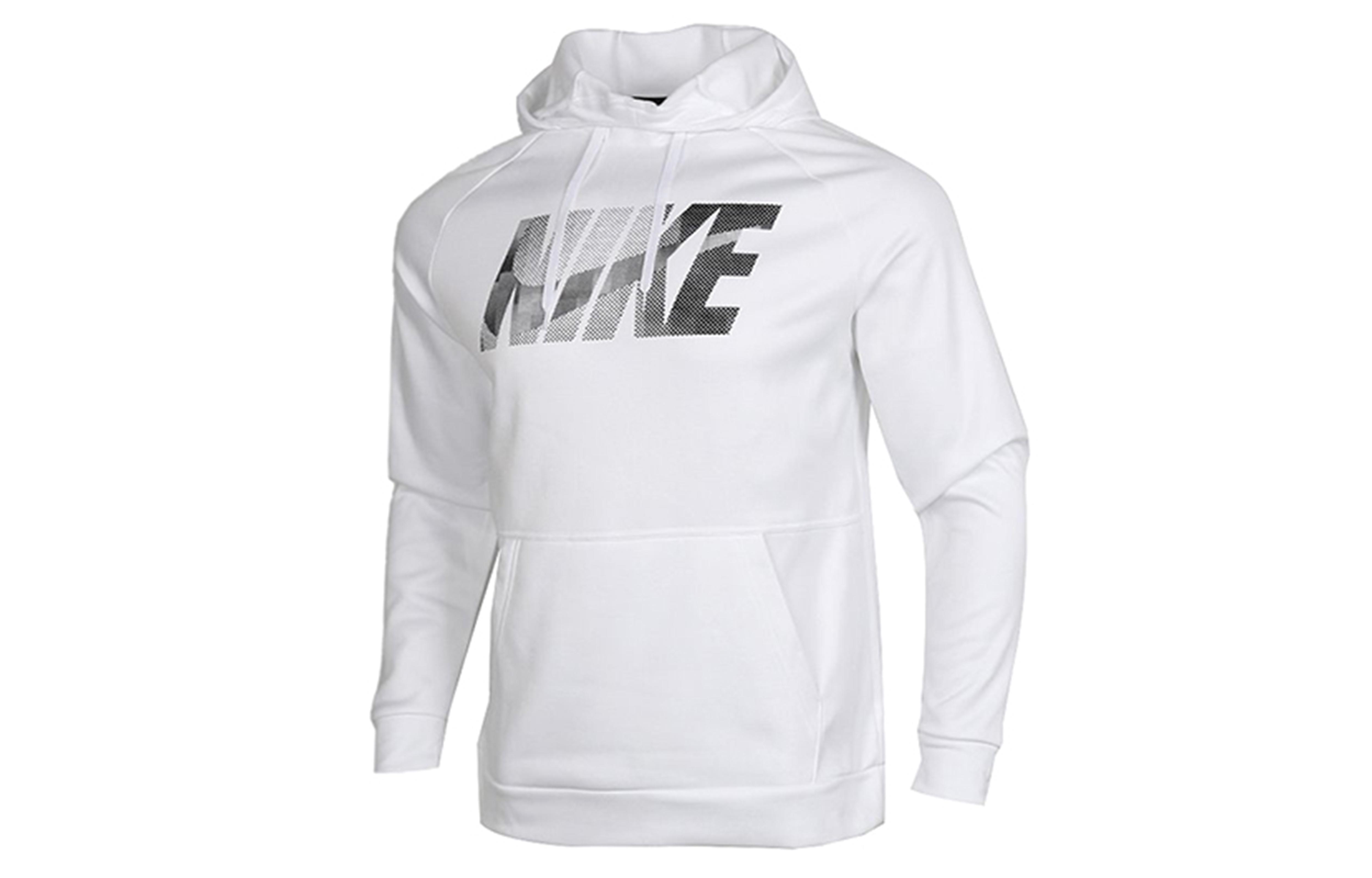 Nike Sweatshirts Men s White Hooded Moderate Regular CV6776-100 M