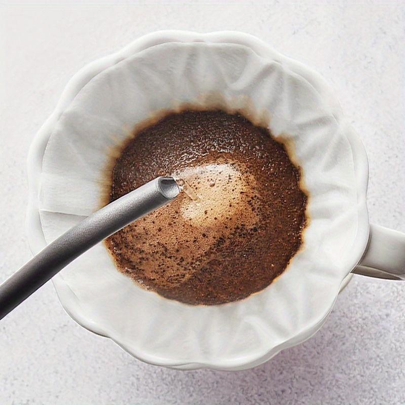 100pcs/set 2-4 Servings V60 Coffee Filter Cups with Filter Paper Hand Brewed Coffee Pot Filter Paper