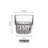 Shangqi Heat-Resistant Stackable Glass Tumbler Set