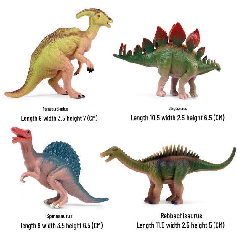 Jurassic Simulation Dinosaur Toys: Spinosaurus, Tyrannosaurus Rex, Mosasaurus