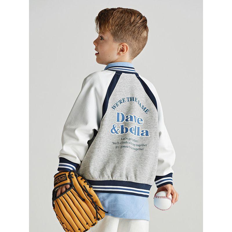 David Bella Kidsren's Preppy Style Jacket, Boys' Baseball Uniform, Girls' Spring Tops, Jackets, Spring New Kidsren's Clothing