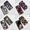 Cover for Samsung Galaxy Note 20 9 8 S8 S10 S9 Plus A54 A33 A21S A31 M21 S10E A17 Coque Phone Case Floral Art Skull Flower Rose