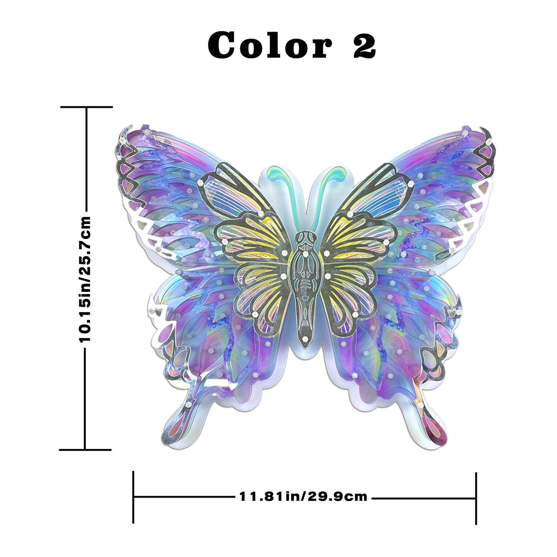 Cross-border Iridescent Butterfly 3D Puzzle Ornament