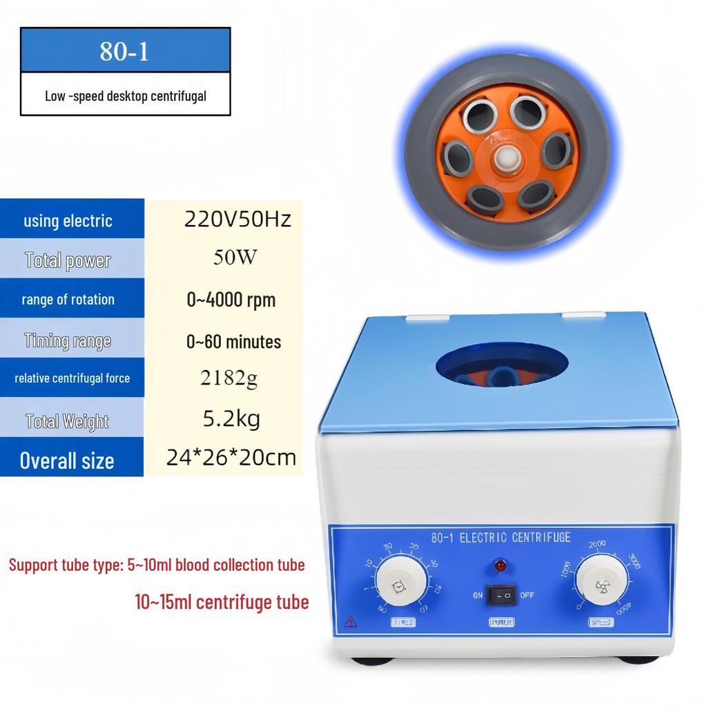 Compact Benchtop Centrifuge 900-2/800PRO for Beauty and Serum Separation