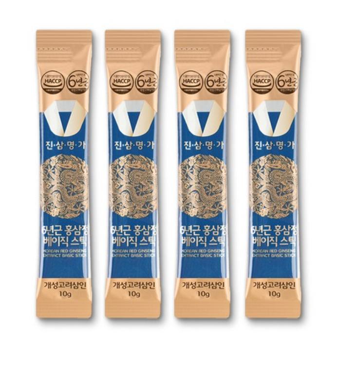 Kaesung Goryeo Samin JinSamMyungGa Bastoncino di Ginseng Rosso di 6 Anni – Ginseng Coreano Premium