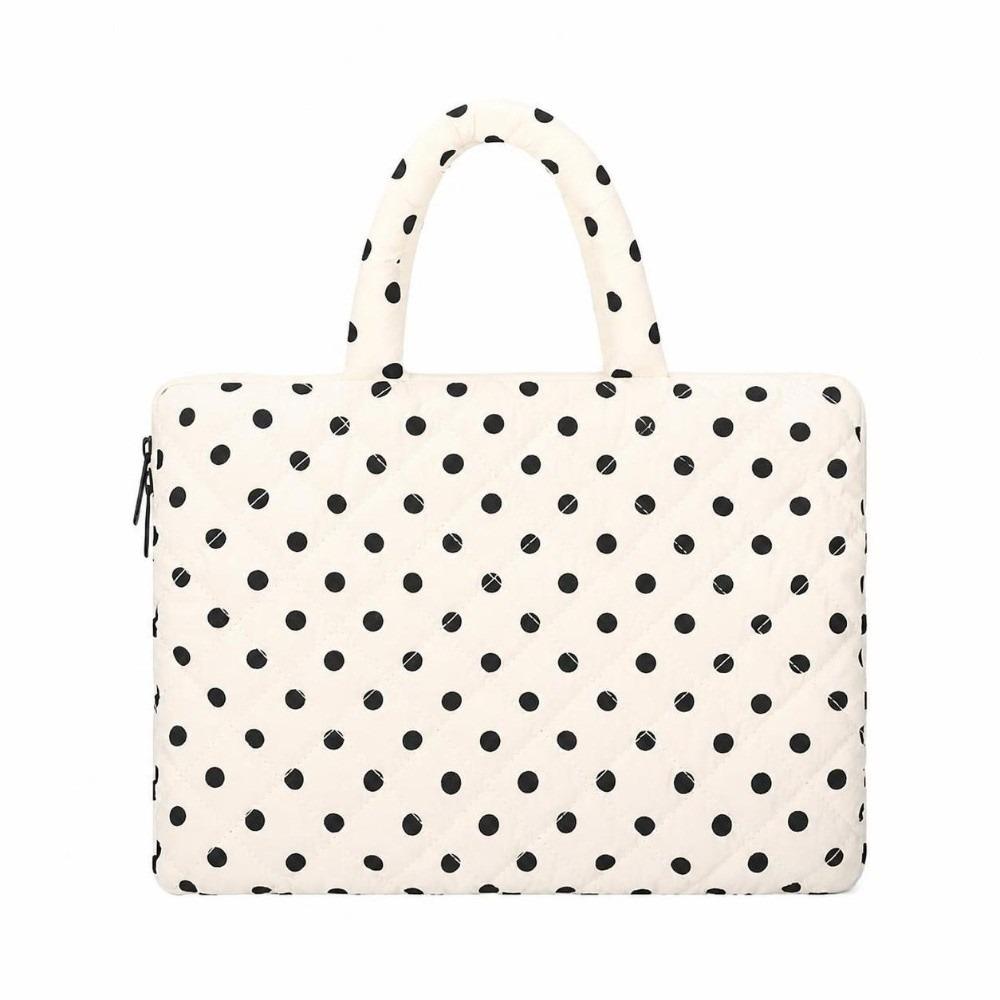 Large Capacity Laptop Bag Shockproof Computer Carrying Case Stylish Notebook Pouch Daily Carry