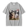 T-shirt Grafica Coreana Ateez MINGI Unisex Hip Hop Retro Moda Manica Corta T-shirt Casual Oversize Cotone Streetwear