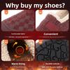 Women's Shoes, Cotton Boots, Winter New Style with Added Velvet and Thickened One Foot Snow Boots, Casual Anti Slip Versatile Cotton Shoes