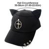 Metal Rings Baseball Caps Cotton Dad Hat Creative Hip Hop Cap  Four Seasons
