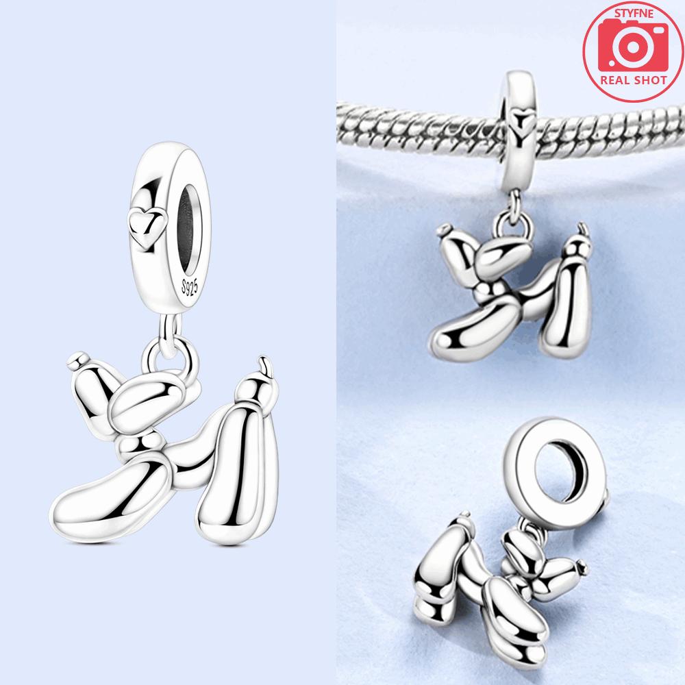 Animal Charms 925 Silver Antelope Tiger Lion Beads Fishbone Dinosaur Pendant Fit Bracelet Woman Fashion Jewelry Exquisite Gifts