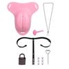 Transvestite Chastity Lock Realistic Vulva Silicone Chastity Pants Penis Restraint Male Anti-ejaculation Chastity Lock Adult Toy