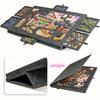 6-in-1 Puzzle Board with 6 Sliding Drawers  Conveniently Stores and Sorts Puzzle Pieces for Kids' Educational & Puzzle Storage
