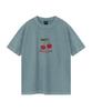 WILDROCK Juicy Cherry Pigment Oversized Short Sleeve T-Shirt (Cropped) (Type B)